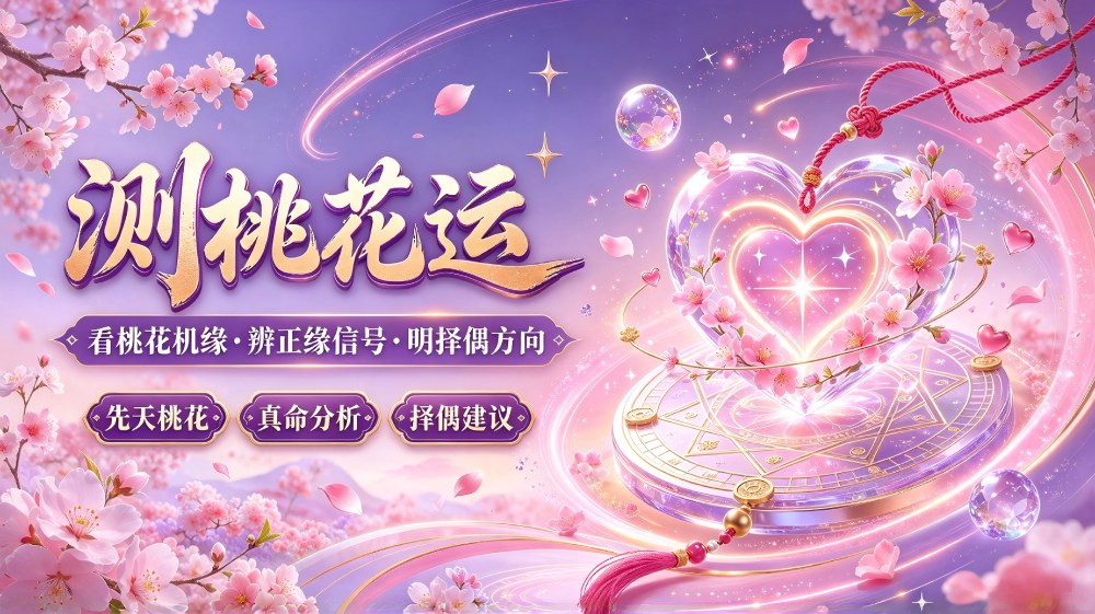 测桃花运